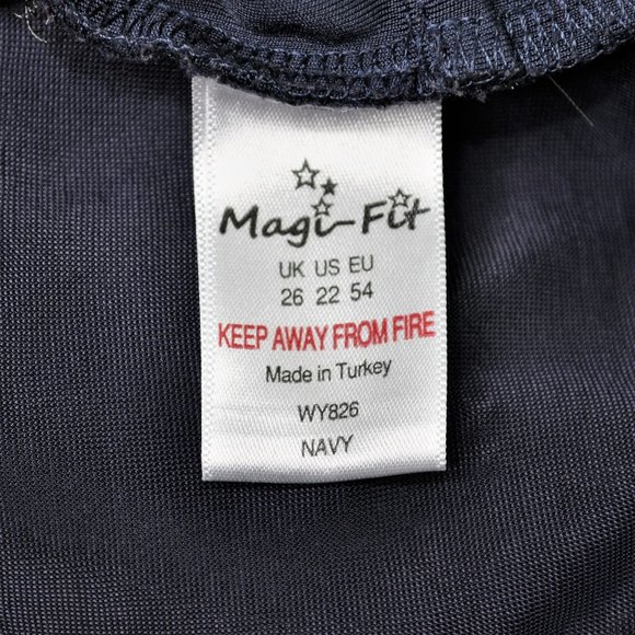 Magic Fit Navy Blue Cropped Fitness Leggings - Picture 4 of 4